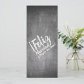 Saludos De Navidad en La Pizarra (Stehend Vorderseite)