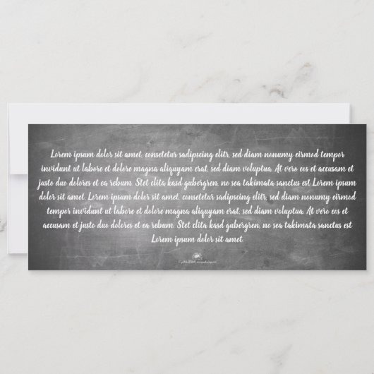 Saludos De Navidad en La Pizarra (Rückseite)