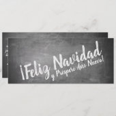 Saludos De Navidad en La Pizarra (Vorne/Hinten)