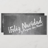 Saludos De Navidad en La Pizarra (Vorne/Hinten)