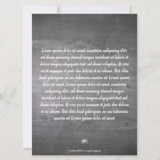 Saludos De Navidad en La Pizarra (Rückseite)