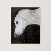 Saluki, das oben schaut puzzle (Vertikal)