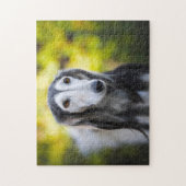 Saluki Dog Jigsaws. Puzzle (Vertikal)