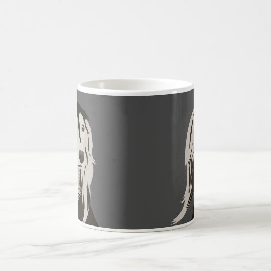 Saluki Dog Kaffeetasse (Mittel)
