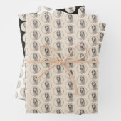 Saluki (Fawn) Malerei - Niedliche Original Hunde K Geschenkpapier Set (Beispiel)