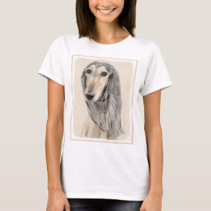 Saluki (Fawn) Malerei - Niedliche Original Hunde K T-Shirt