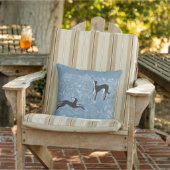 Saluki Greyhound Kissen (Stuhl)