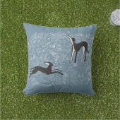 Saluki Greyhound Kissen (Golfball-Marker)