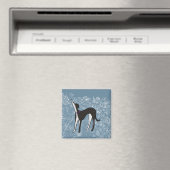 Saluki Greyhound Magnet (In Situ (Geschirrspüler))