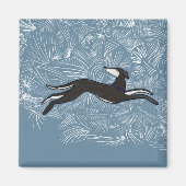 Saluki Greyhound Magnet (Vorne)