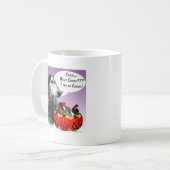 Saluki Halloween Candy Kaffeetasse (Vorderseite Links)
