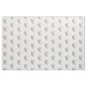 Saluki Head Hund Kunstwerk Stoff (Fat Quarter (45,7 x 55,9 cm))