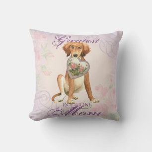 Saluki Heart Mama Kissen