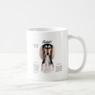 Saluki History Design Kaffeetasse