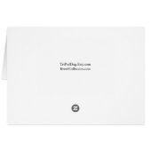 Saluki Hound Naughty Dog (Rückseite Horizontal)