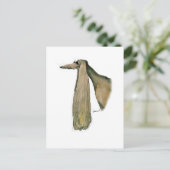Saluki-Hund, tony fernandes Postkarte (Stehend Vorderseite)