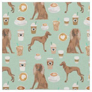 Saluki Hundekaffee Liebling Minze Stoff