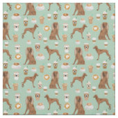 Saluki Hundekaffee Liebling Minze Stoff (Muster)