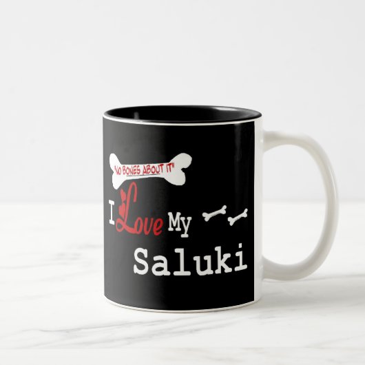 Saluki (I-Liebe) Tasse (Rechts)