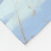 Saluki Let It Schnee Weihnachten Fleecedecke (Ecke)