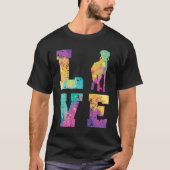 Saluki Love T-Shirt (Vorderseite)