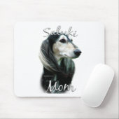 Saluki-Mama 2 Mousepad (Mit Mouse)