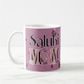 Saluki MAMA Kaffeetasse (Links)