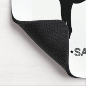 Saluki Mousepad (Ecke)