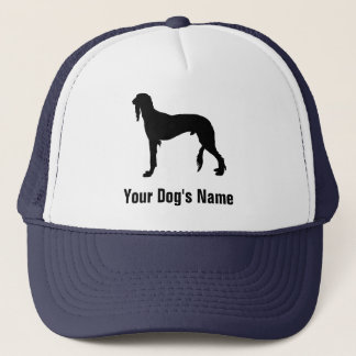 Saluki oder Gazelle Hound (oder Gazelle Hound)キ Truckerkappe