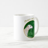 Saluki Peace Kaffeetasse (VorderseiteRechts)