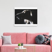 Saluki, Portrait Leinwanddruck (Insitu (Wohnzimmer))