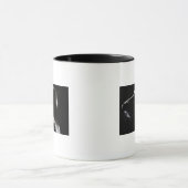 Saluki, Porträt Tasse (Zentrum)