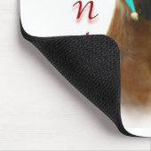 Saluki Santa Paws Mousepad (Ecke)