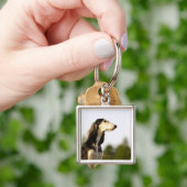 Saluki Schlüsselanhänger (Hand)
