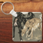 Saluki Schlüsselanhänger (Vorderseite)