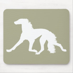 Saluki-Silhouette Mousepad