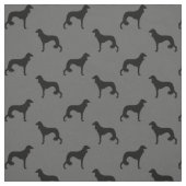 Saluki Silhouette-Muster Stoff (Muster)