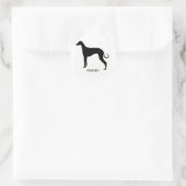 Saluki Sticker (Tasche)