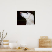 Saluki sucht nach poster (Küche)