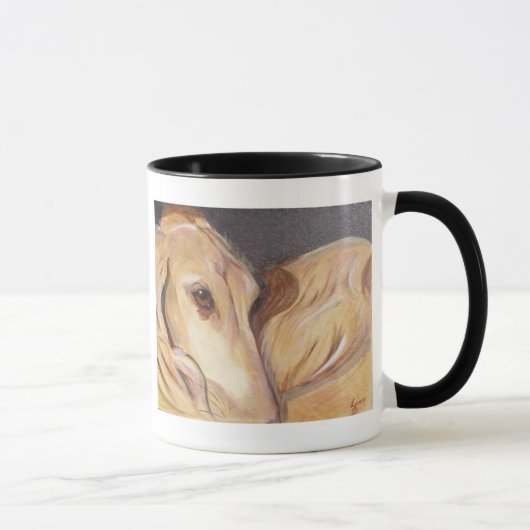 Saluki Tasse (Rechts)