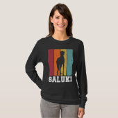 Saluki Vintage  2 T-Shirt (Vorne ganz)