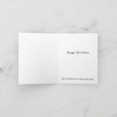 Saluki Welppies Frohe Weihnachtskarte Karte (Innenseite)