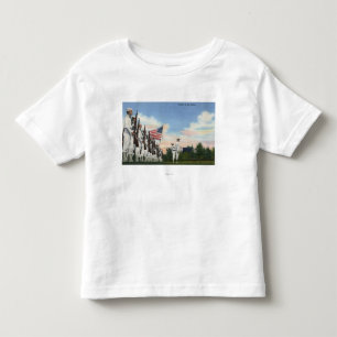 Salut an die Farben Formation - US Navy Kleinkind T-shirt