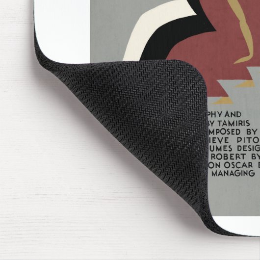 Salut Au Monde Mousepad (Ecke)