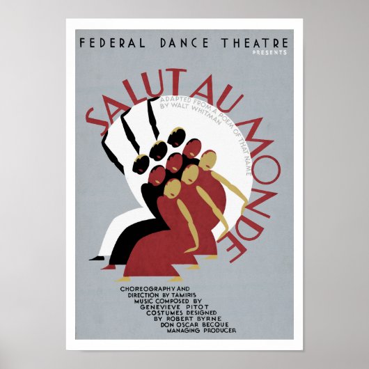 Salut Au Monde Poster (Vorne)