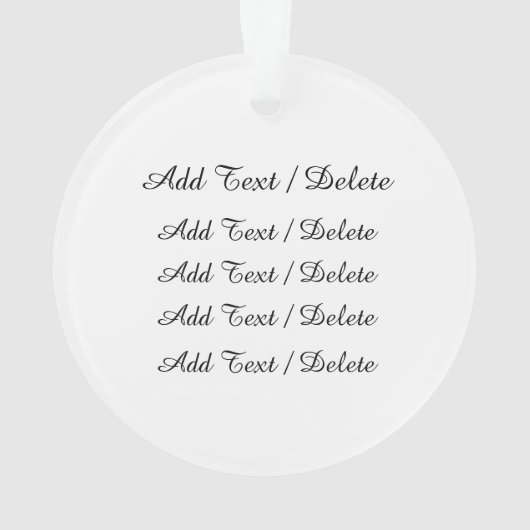 Salut Wine Monogram Ornament (Rückseite)