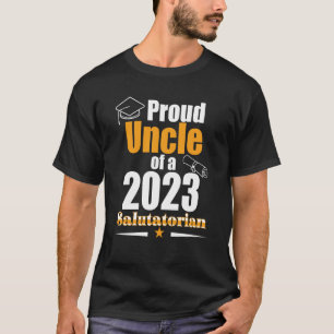 Salutatorian Class 2023 Proud Oncle Family Graduat T-Shirt