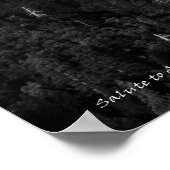 Salute an Ansel Adams Poster (Ecke)