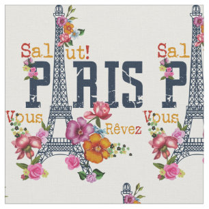 Salute aus Paris Stoff