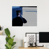 Salute, Grab des unbekannten Soldaten Poster (Heimbüro)
